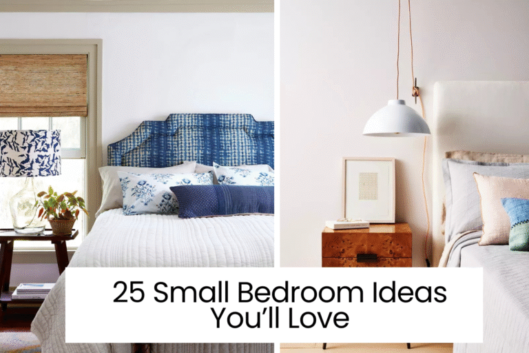 25 Small Bedroom Ideas You’ll Love