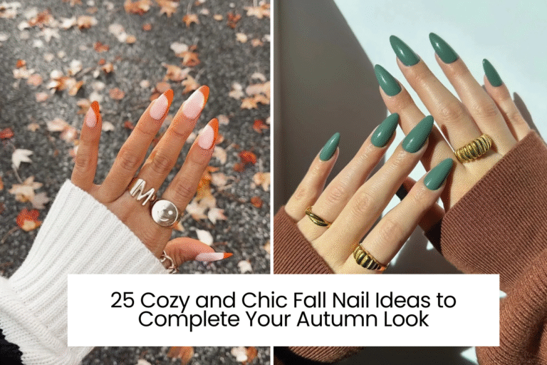 25 Cozy and Chic Fall Nail Ideas to Complete Your Autumn Look