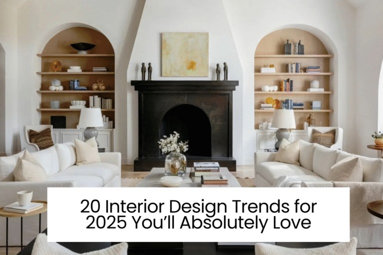 20 Interior Design Trends for 2025 You’ll Absolutely Love