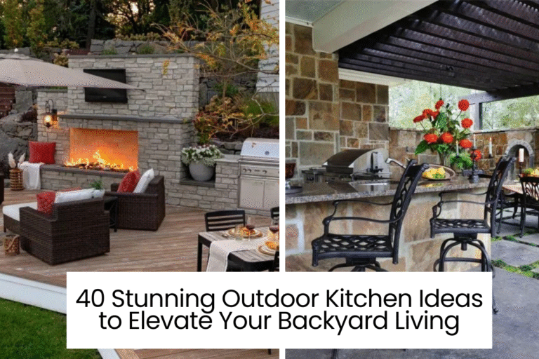 40 Stunning Outdoor Kitchen Ideas to Elevate Your Backyard Living