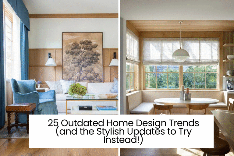 25 Outdated Home Design Trends (and the Stylish Updates to Try Instead!)